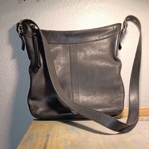 Coach Slim Crossbody Classic Black Leather Vintage bag